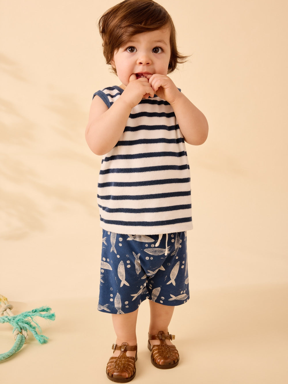 Tank + Shorts Set - Naval Blue