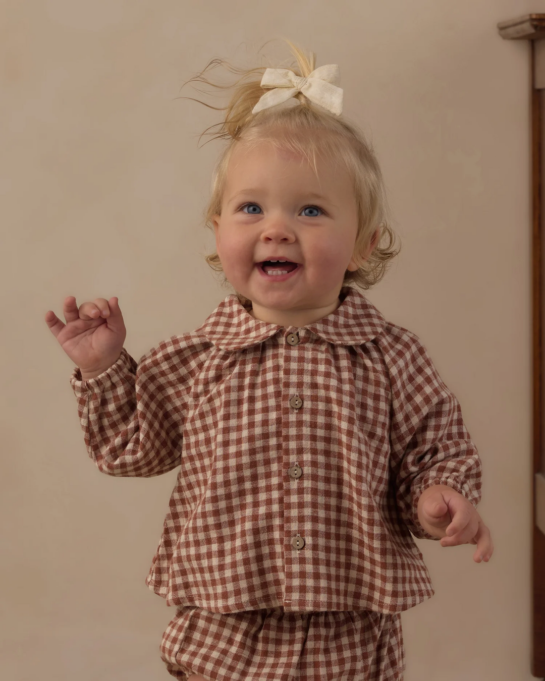 Nellie Set - Brick Check