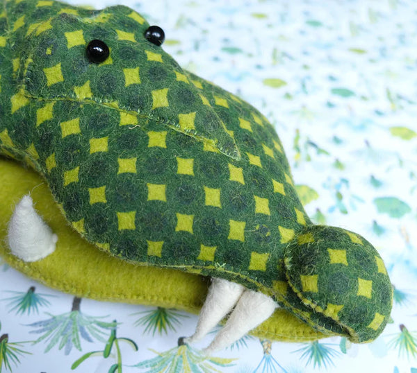 Mini Alligator Wool Mount