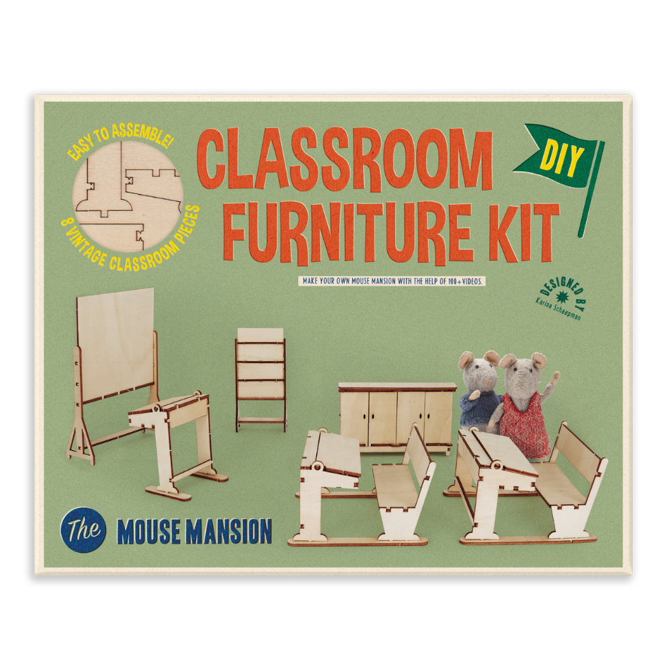 Mouse Doll Classroom Furniture Kit
