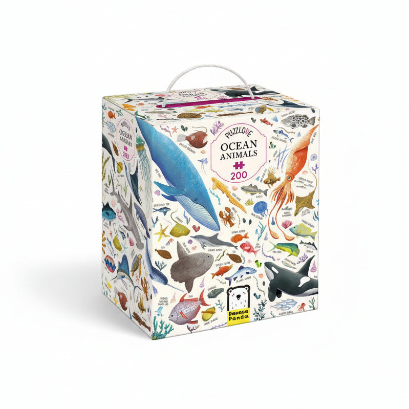 Puzzlove Ocean Animals 200pc Floor Puzzle