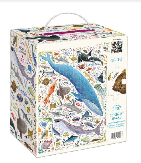 Puzzlove Ocean Animals 200pc Floor Puzzle