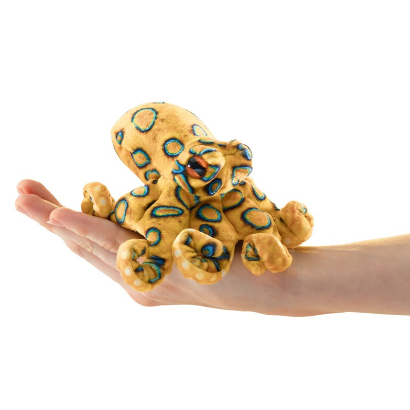 Mini Blue-Ringed Octopus Puppet