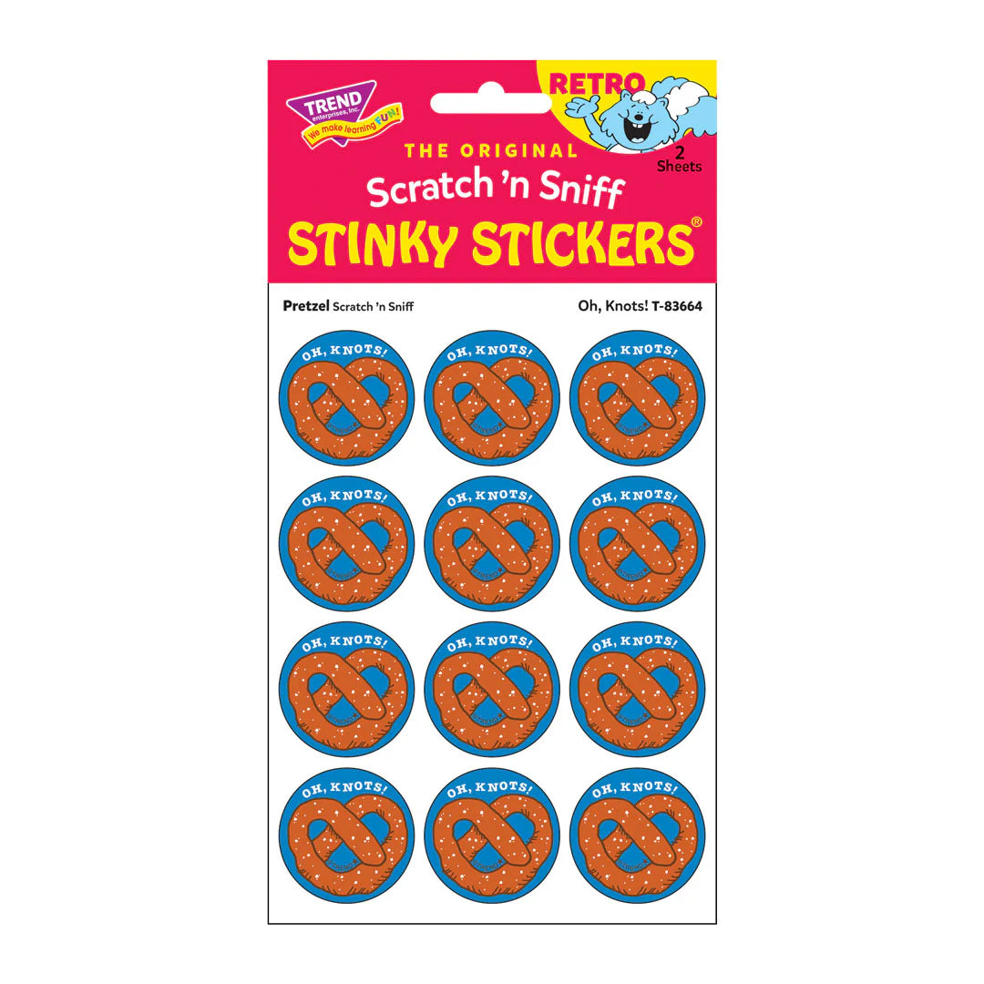 Scratch & Sniff Retro Sticker Packs -