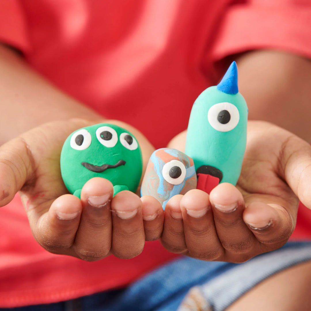 Creatibles Diy Air Dry Clay Kit - Set of 12