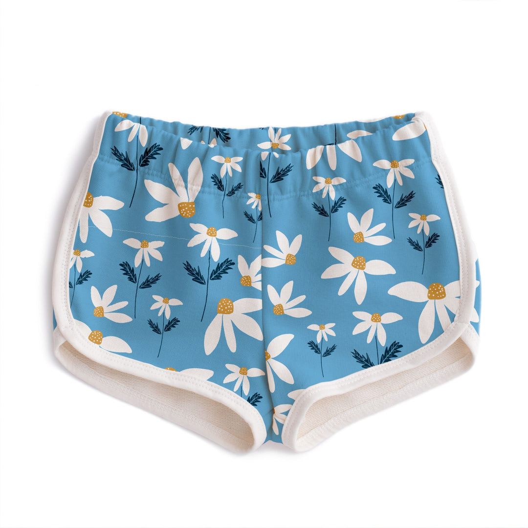 Blue Daisies Shorts