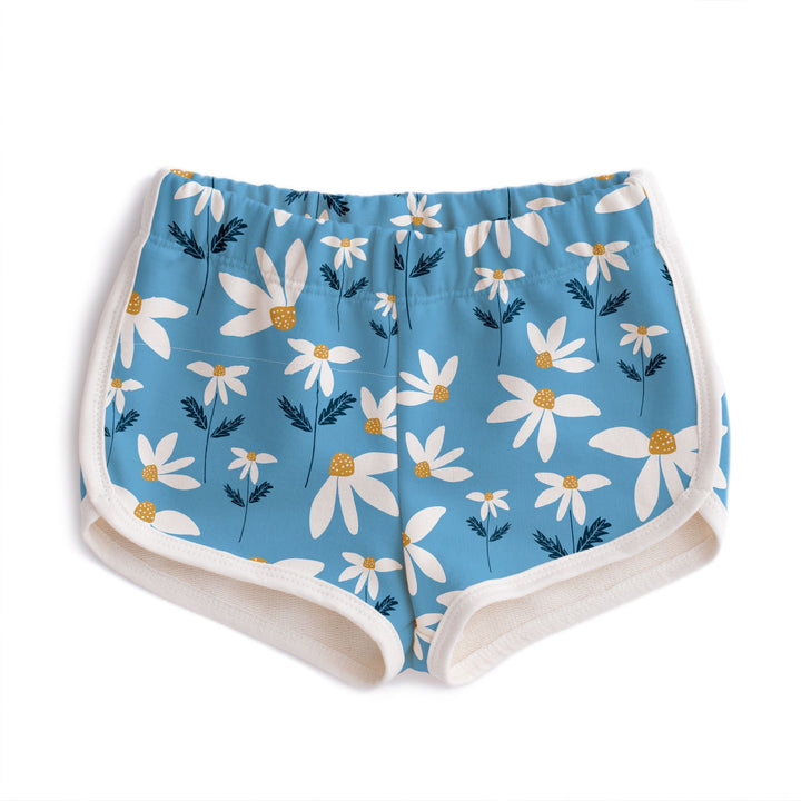 Blue Daisies Shorts