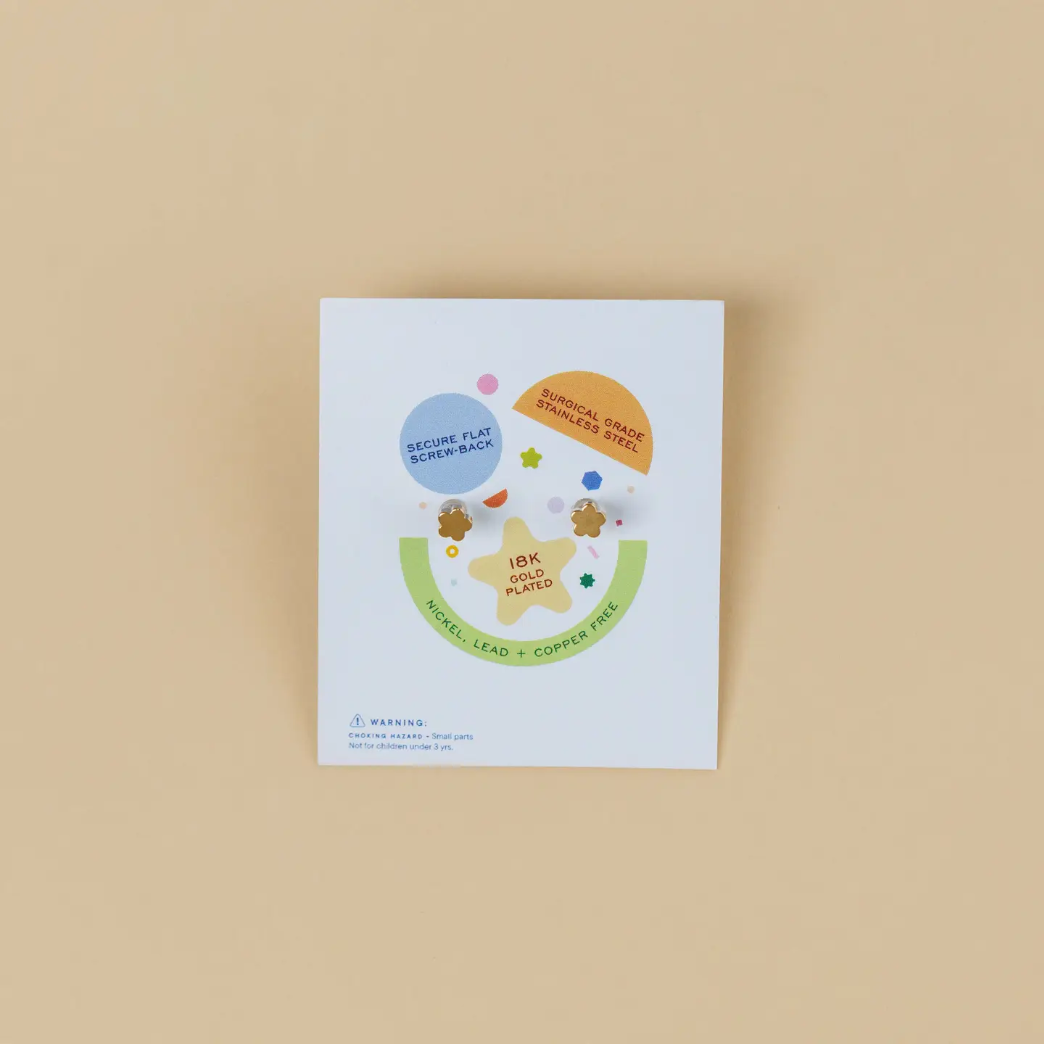 Artist Palette Enamel Earrings