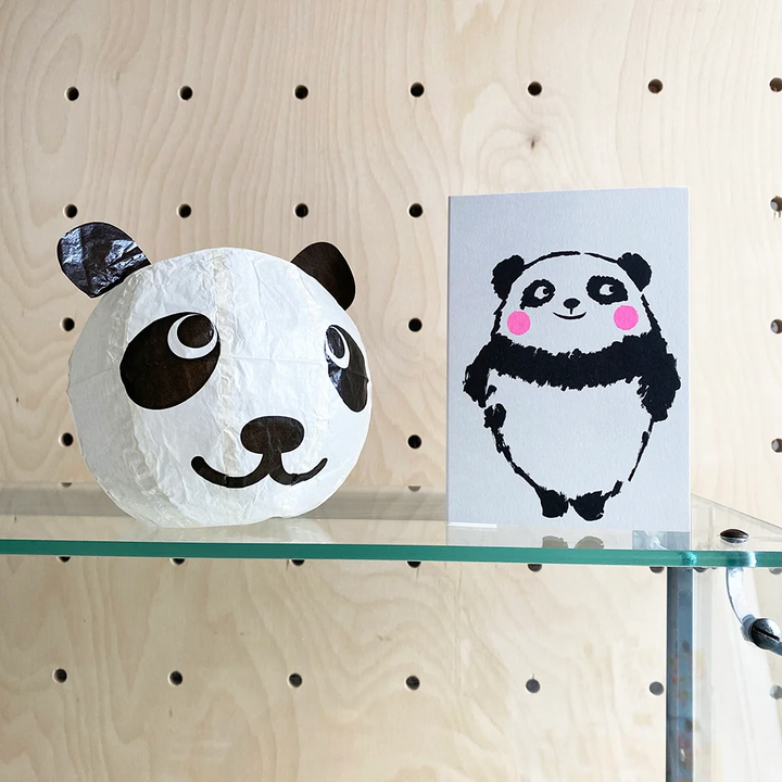 Panda Paper Balloon Cards