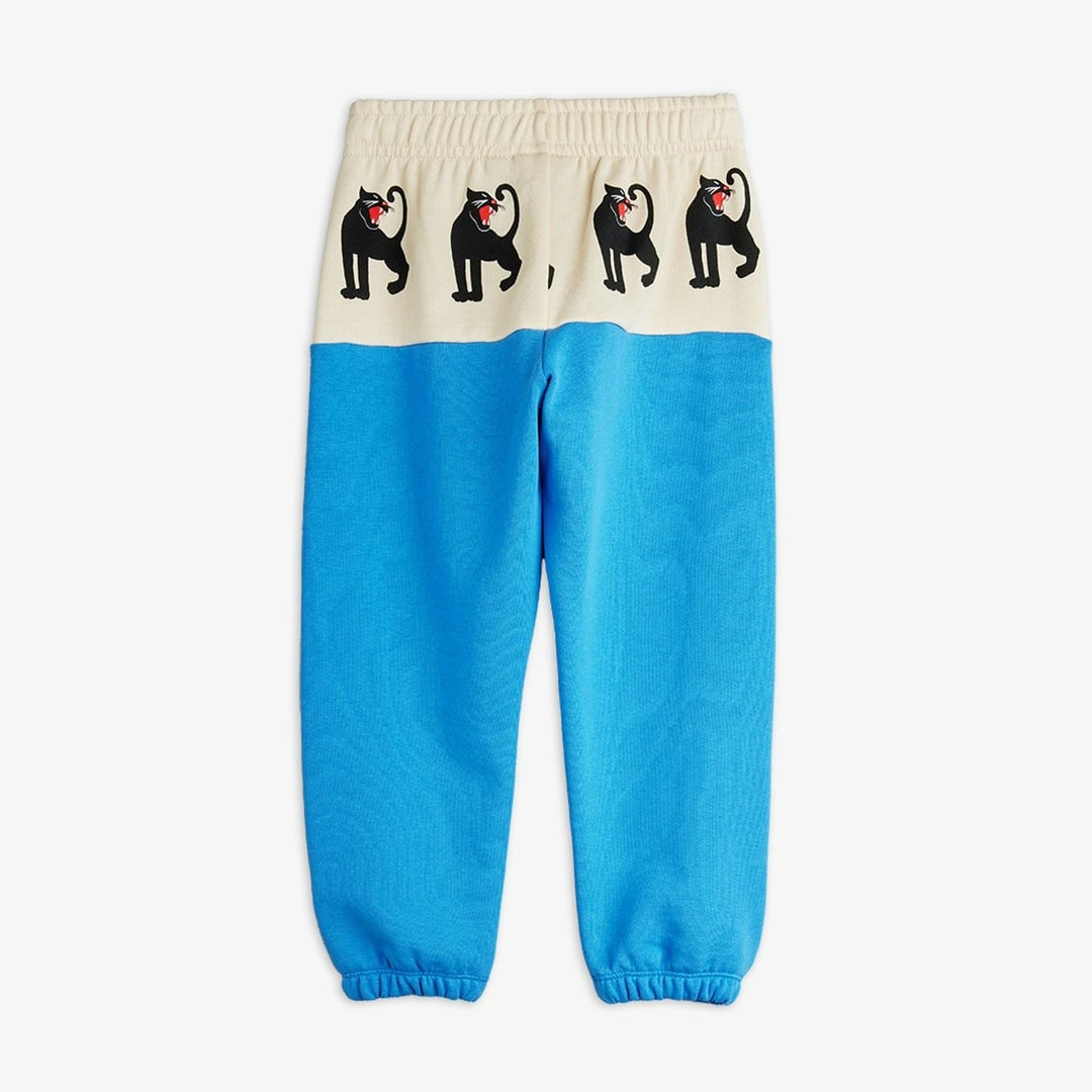 Blue Panther Panel Sweatpants