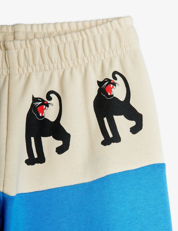 Blue Panther Panel Sweatpants