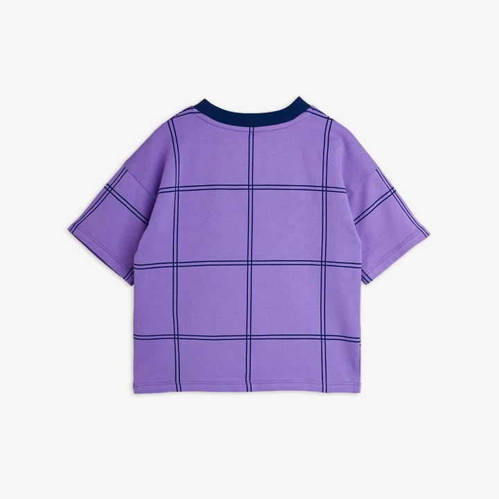 Check Panther Patch Tee - Purple