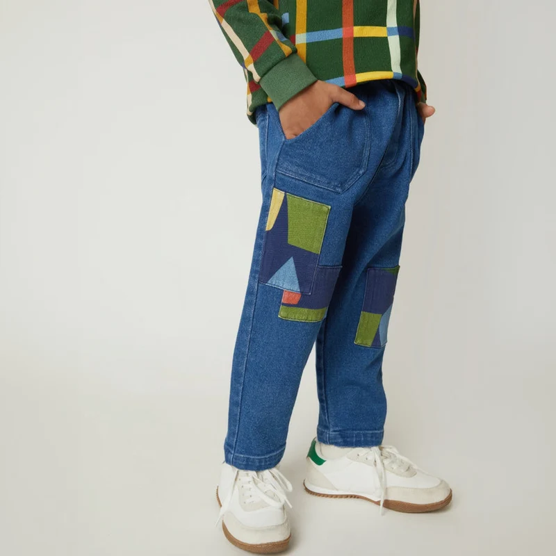 Denim Pant - Multi Patch