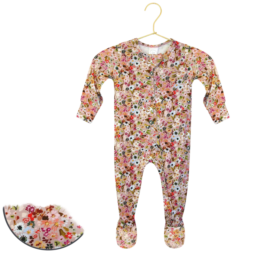 Penelope Zipper Footie