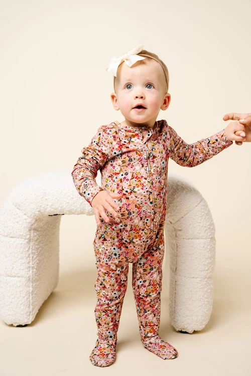 Penelope Zipper Footie