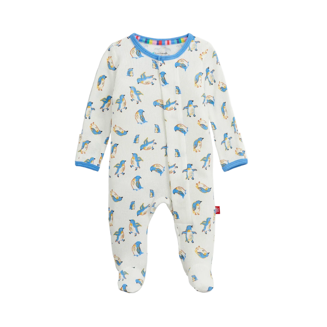 Penguin Pop Waffle Footie