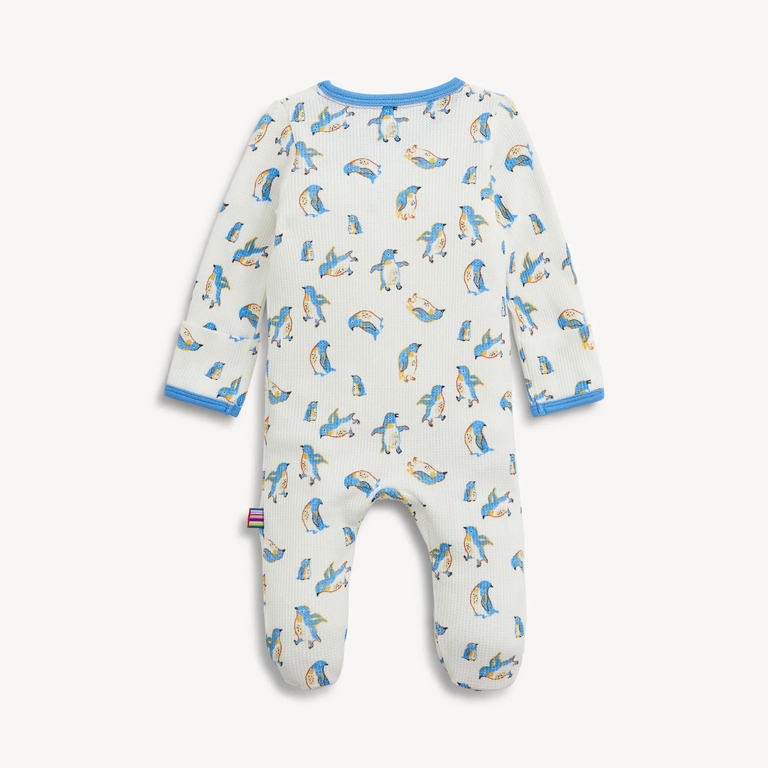 Penguin Pop Waffle Footie
