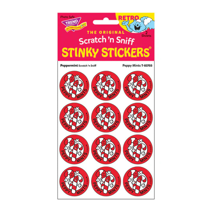 Scratch & Sniff Retro Sticker Packs -