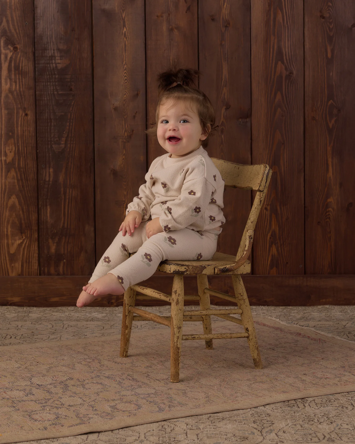 Spongey Knit Set - Petal Daisy