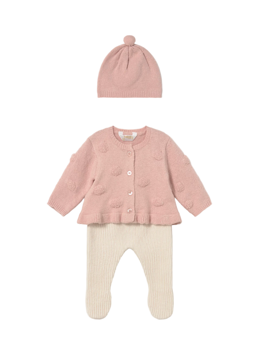 Petal Pink Knit Set