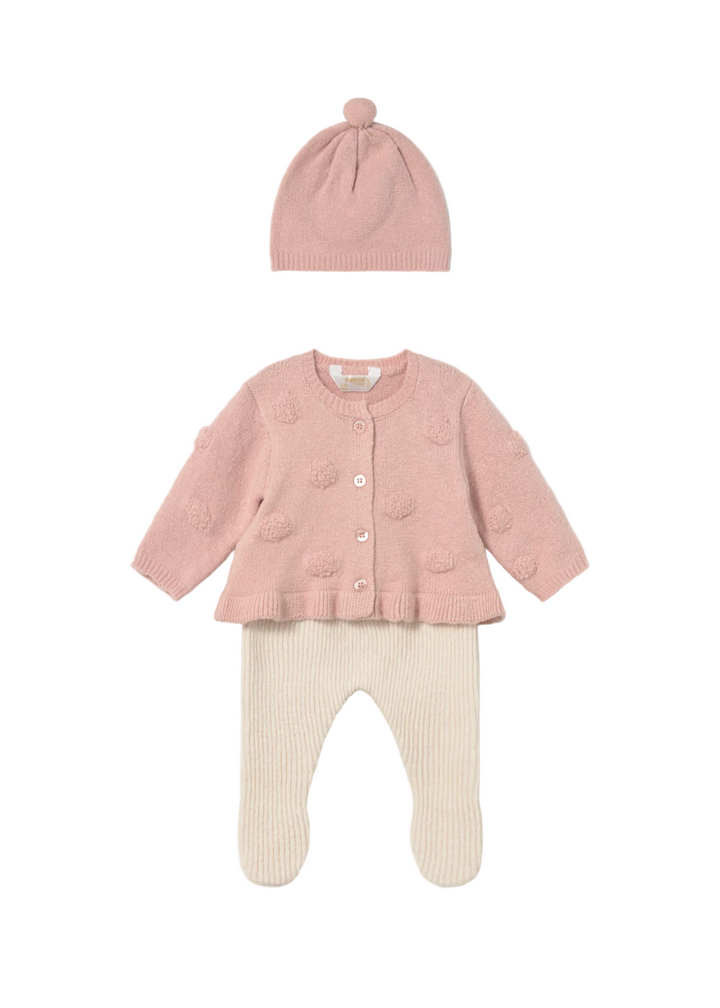 Petal Pink Knit Set