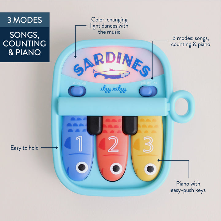 Bitzy Tunes Light-Up Piano Toy