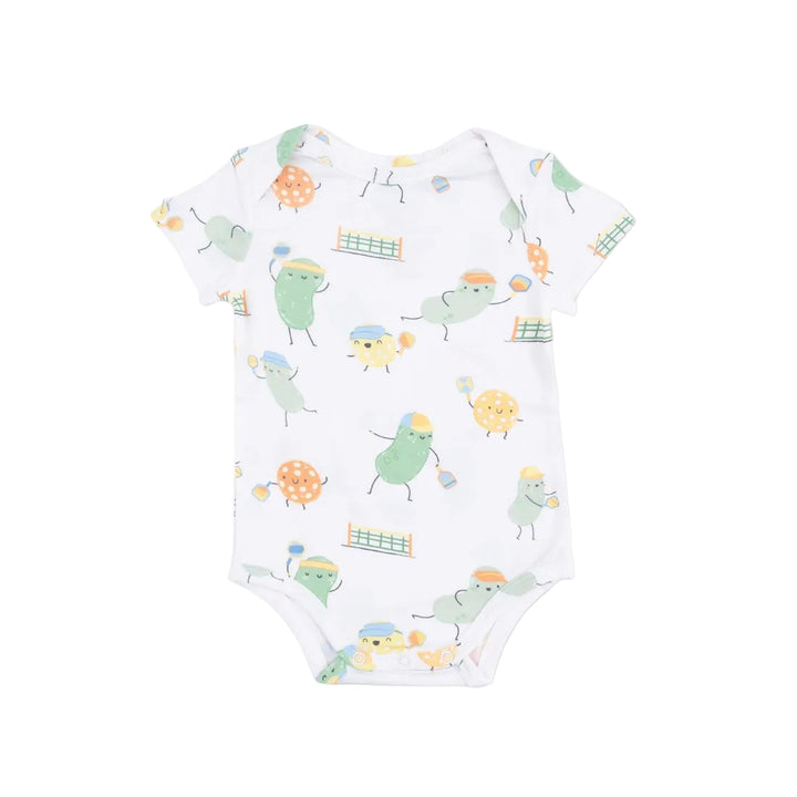 Pickles Playing Pickleball S/S Bodysuit