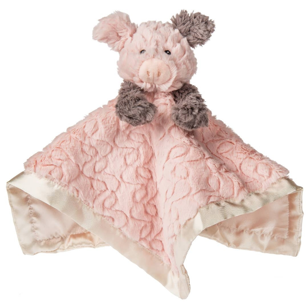Pink Piglet Putty Nursery Blanket