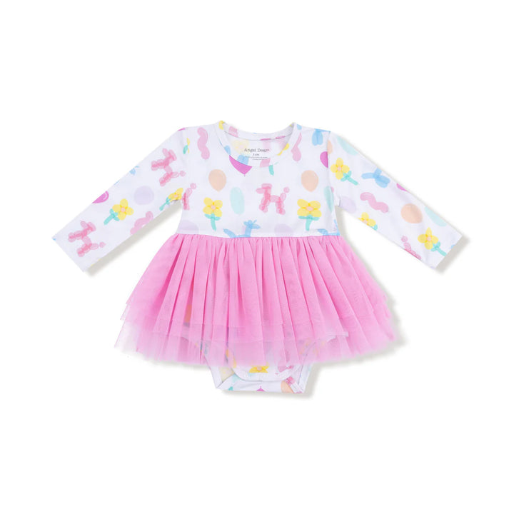 Balloon Animals L/S Tutu Bodysuit