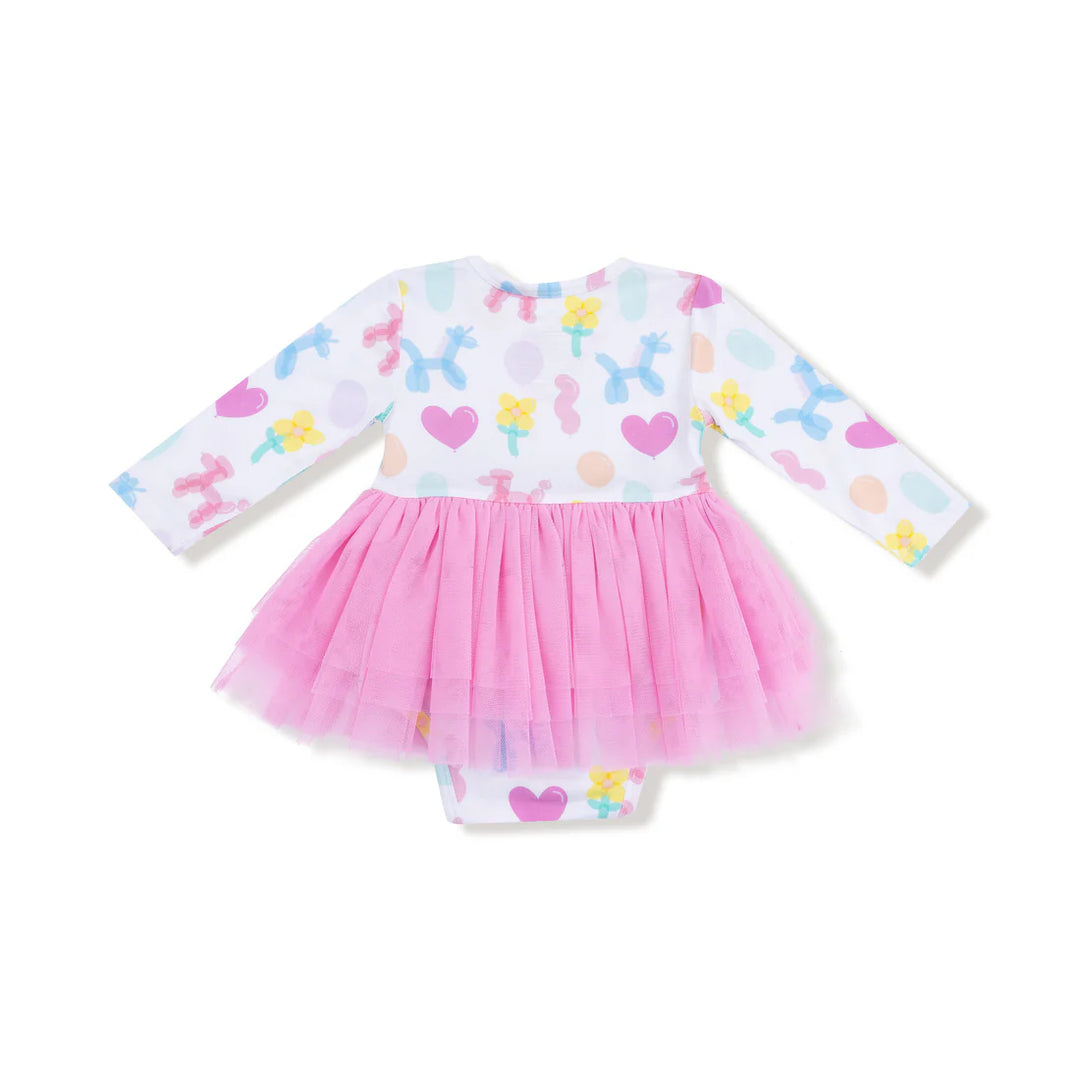 Balloon Animals L/S Tutu Bodysuit