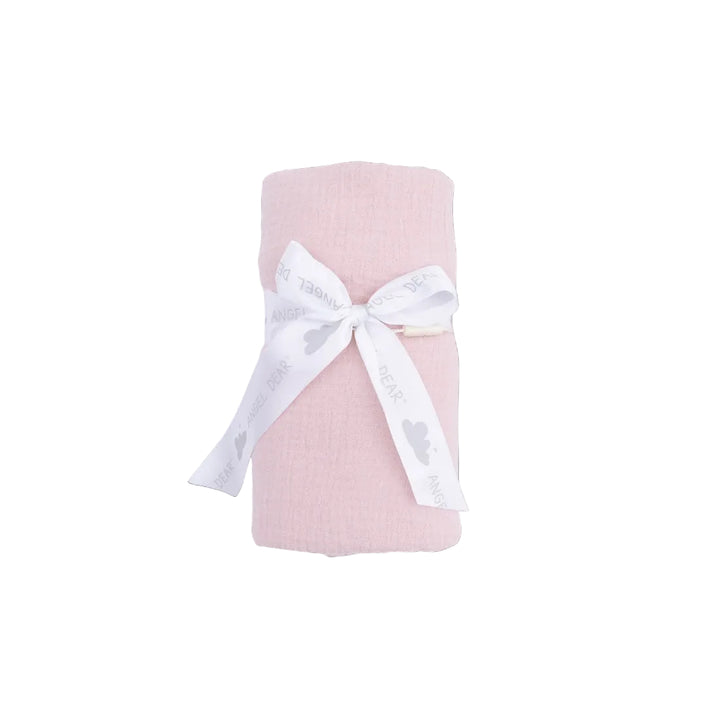 Solid Muslin Lotus Swaddle Blanket