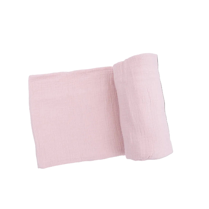 Solid Muslin Lotus Swaddle Blanket