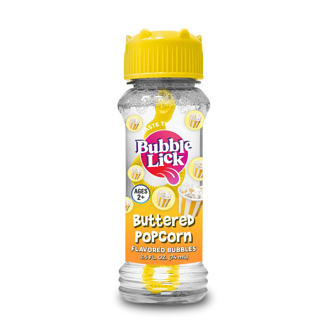 BubbleLick Buttered Popcorn Bubbles
