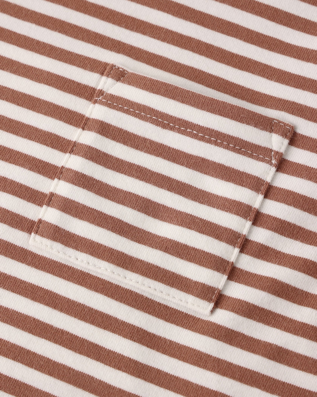 Poppy Stripe Boxy Pocket Tee + Short Set