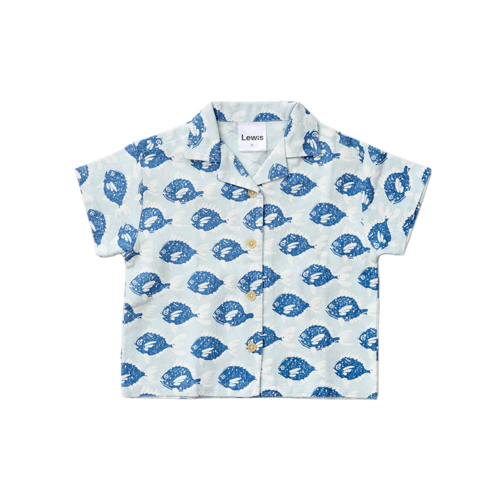 Porgy Summer Button Down - Harbor