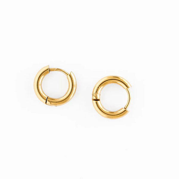 Hypoallergenic Gold Endless Hoop