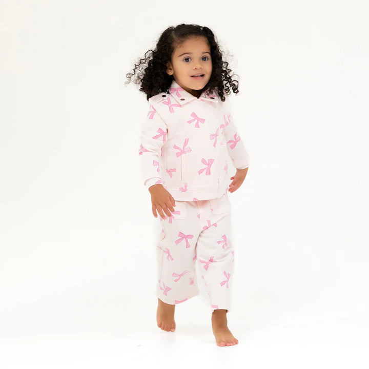 Pretty Bows Motorcycle Jacket