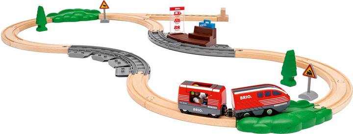 Pull Back Train Set