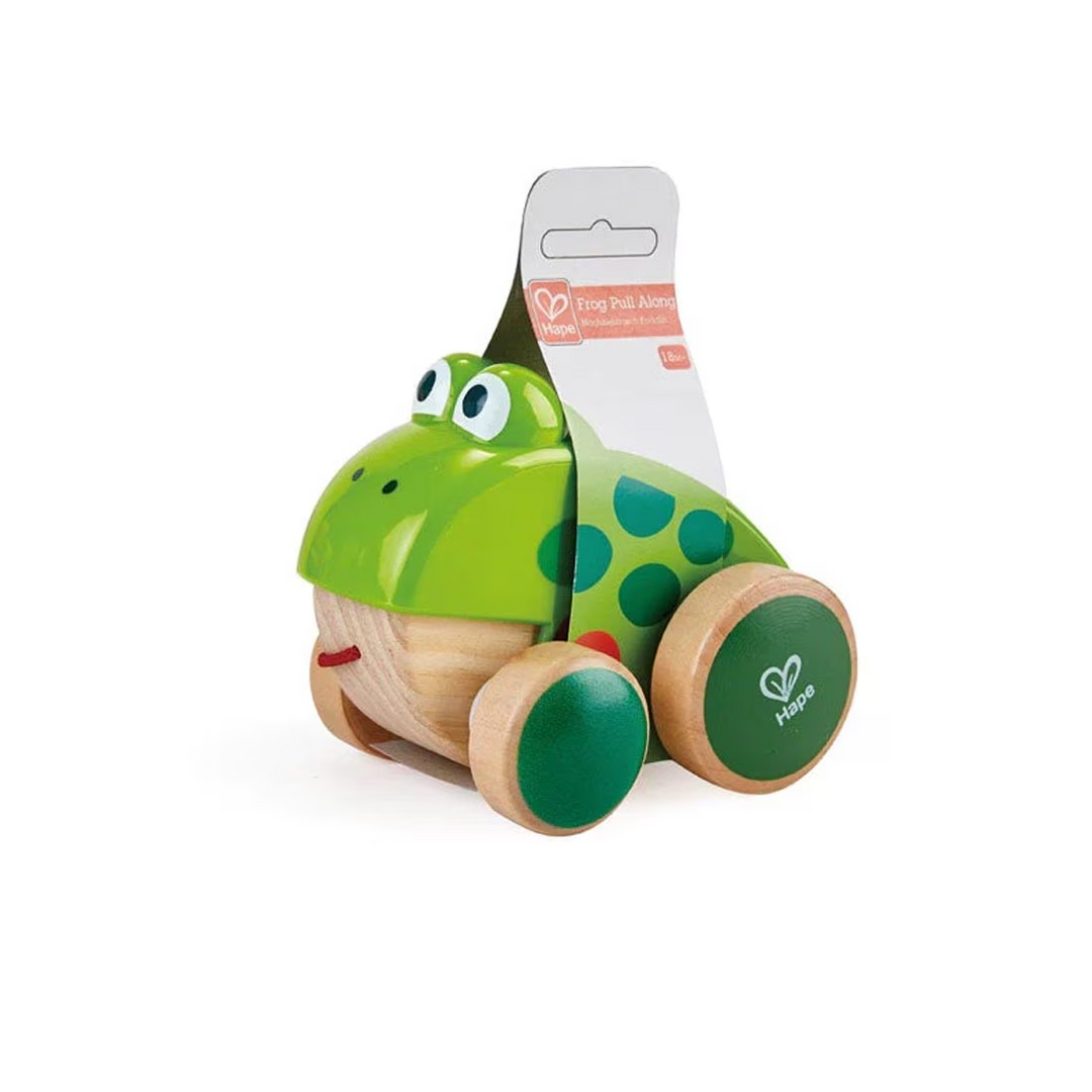 Pull Along Frog