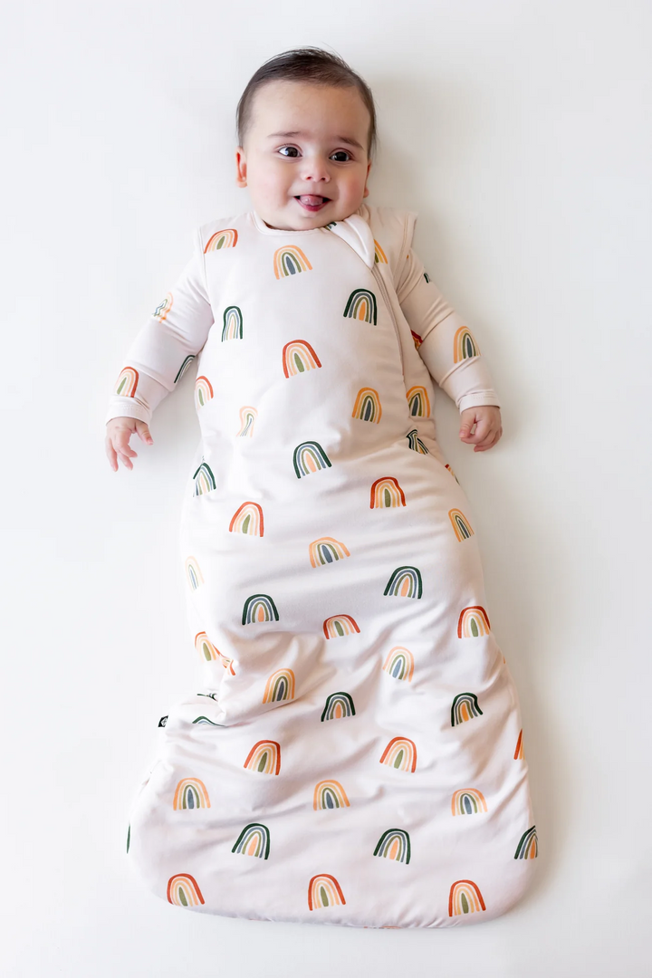 Retro Rainbow Bamboo Sleep Sack 1.0 TOG