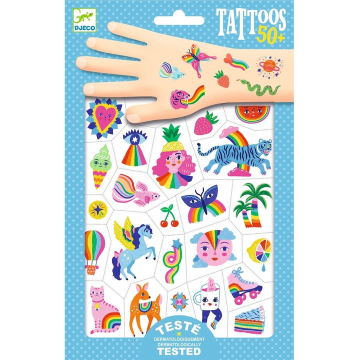 Temporary Tattoos Rainbow