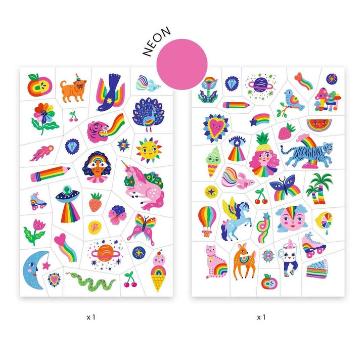Temporary Tattoos Rainbow