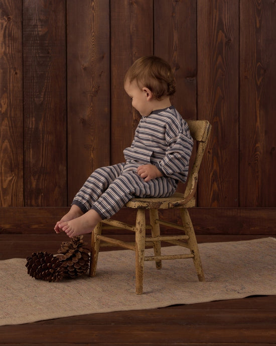 Relaxed Set - Blue Stripe