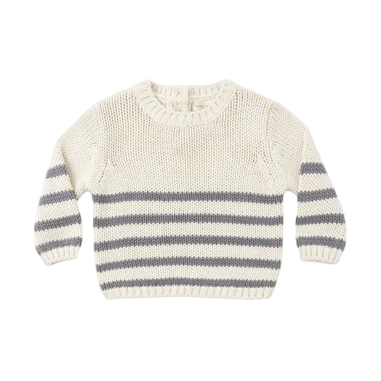 Rex Sweater - Slate Stripe