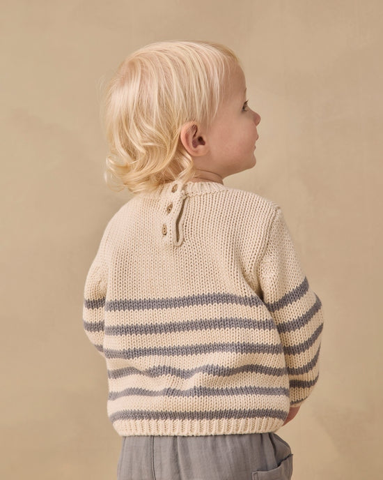 Rex Sweater - Slate Stripe