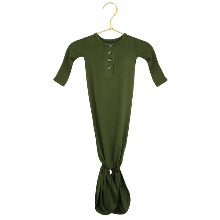 Riley Knotted Gown newborn-3 months