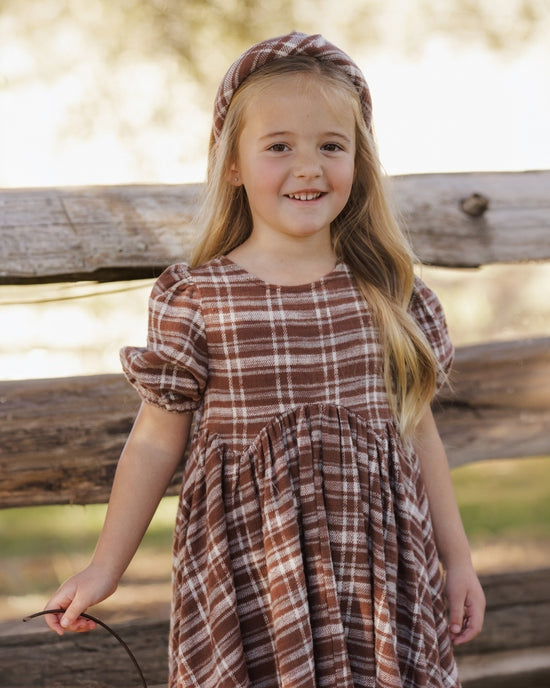 Rose Dress - Aspen Plaid