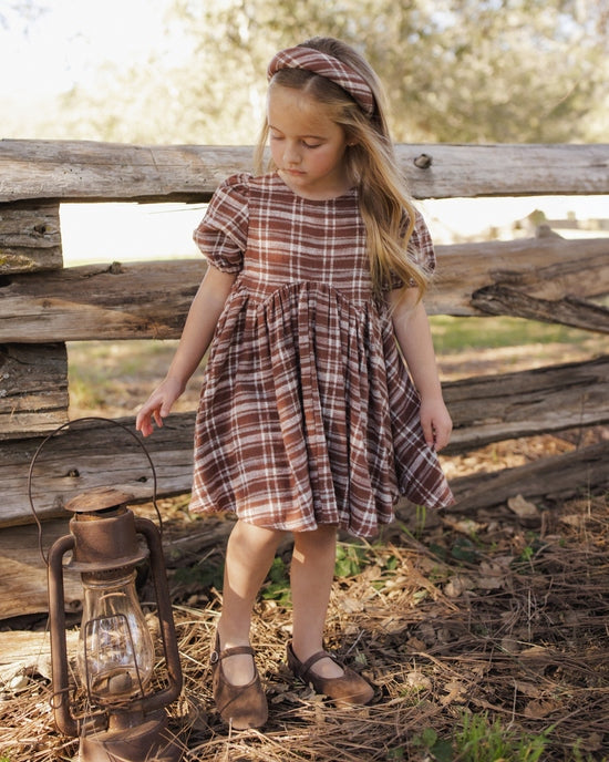 Rose Dress - Aspen Plaid