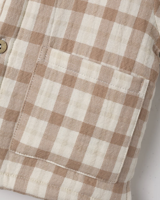 Ford Jacket - Rustic Plaid Almond