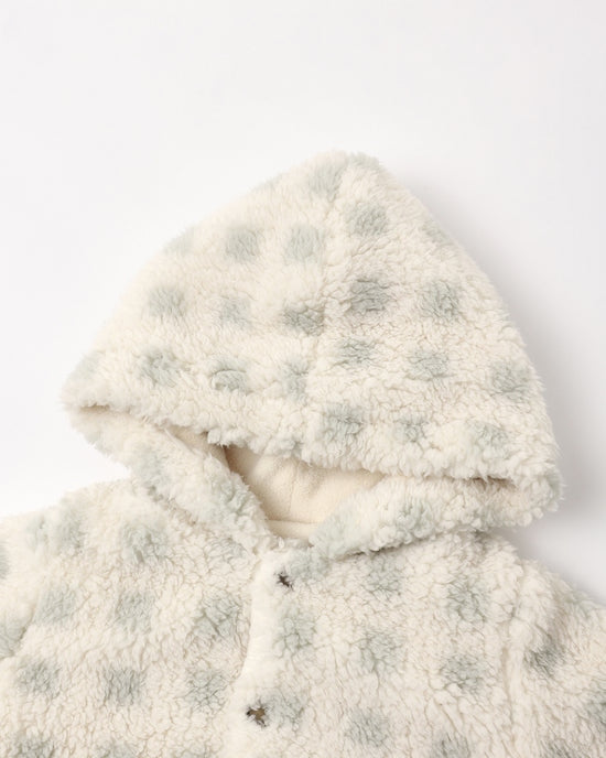 Fleece Jumpsuit - Sage Check